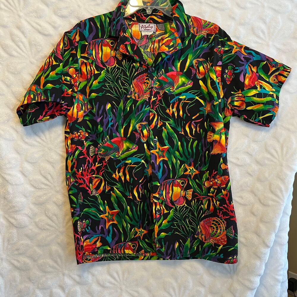 Azaly Ocean Animals, seaweed, seahorses VIBRANT colors beach vibes seafood core